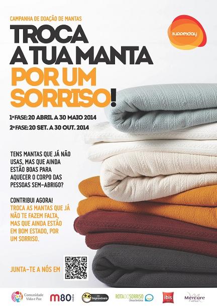 Campanha 'Troca a Tua Manta por um Sorriso